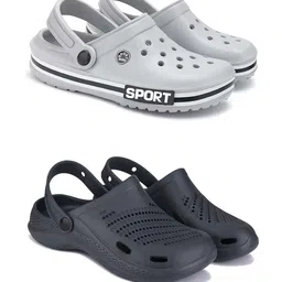 DRACKFOOT Men Set of 2 Clogs-image-5