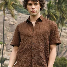 Campus Sutra Men Comfort Opaque Casual Shirt-picture-3