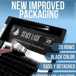 STACY LASH 20 Rows Easy Fan Mink Eyelash Extensions image 3