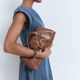 MANGO Denim Pure Cotton A-Line Mini Dress-picture-48