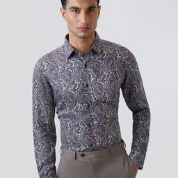 Raymond Men Ethnic Printed Formal Shirt-image-68