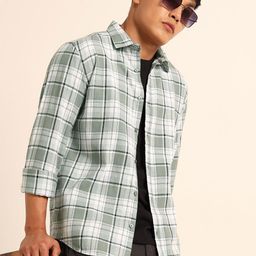 Bushirt Men Classic Checked Casual Shirt-picture-26