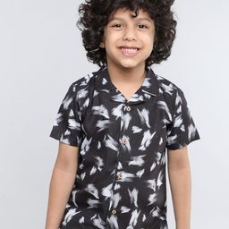 taffykids Boys Floral Opaque Printed Casual Shirt-image-91