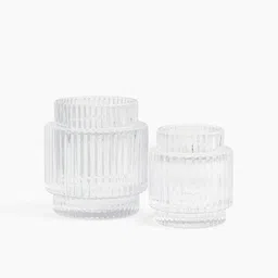 H&M Transparent Glass Candle Holder-30