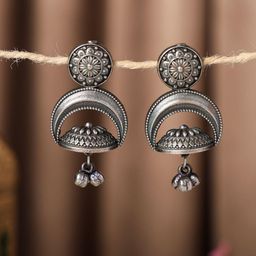 VENI Contemporary Jhumkas Earrings-image-49
