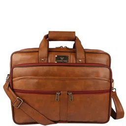 Fashion twist Men Leather Laptop Bag-40