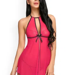 Xs and Os Net Baby Doll-image-24