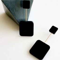 VMA PLAY FASHION Square Shaped Drop Earrings-image-23