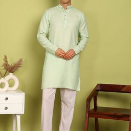 FUBAR Men Regular Kurta with Pyjamas-image-99