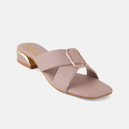 Rubeezz Party Block Sandals with Buckles-picture-25