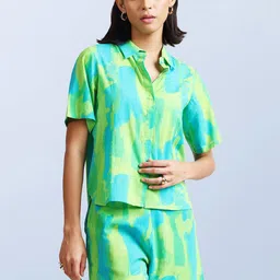 CUSTARD Printed Pure Cotton Shirt & Shorts Co-Ords-picture-22