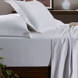 MASPAR Solid King Size Bedsheet with 2 Pillow Case & Gift Box-image-3