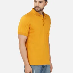 ALARM Men Polo Collar Pockets T-shirt-56