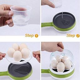 octopusprime 2 in 1 Multifuctional Steaming Device Frying Egg Boiling Roasting Heating image 5