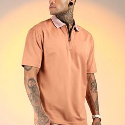Campus Sutra Men Polo Collar Pockets T-shirt-image-90