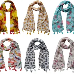 NarNari Women Printed Scarf-20