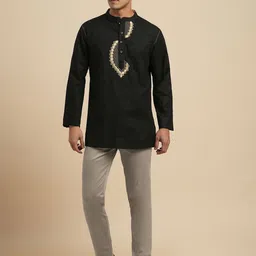 Arch element Men Flared Sleeves Thread Work Kurta-picture-12
