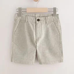 NEXT Boys Linen Cotton Shorts-image-53
