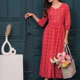 Nayo Floral Print Fit & Flare Maxi Dress-picture-32