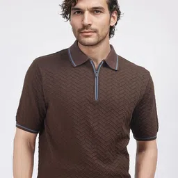 RARE RABBIT Men Polo Collar Pockets T-shirt-image-19