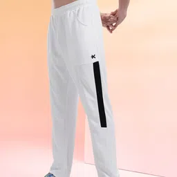 HRX by Hrithik Roshan Men Mid-Rise Rapid-Dry Training Track Pants with Side Stripes-picture-29