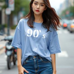TOGS & TERRE Women Typography Printed Organic Cotton T-shirt-picture-20