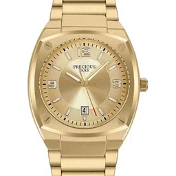 Precious Duke Men Dial & Stainless Steel Straps Analogue Watch PD_902850470751-Gold-Golden-picture-24