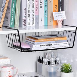 Go Hooked Black Multipurpose Under Shelf Organizer image 4
