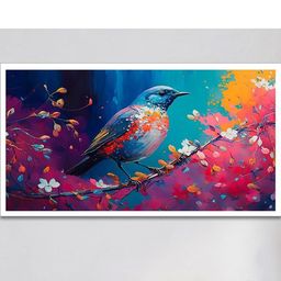DEKORSTATION Blue Canvas Wall Art-image-58