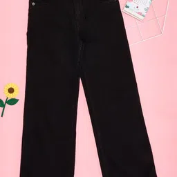 Pantaloons Junior Girls Flared Mid-Rise Jeans-picture-10
