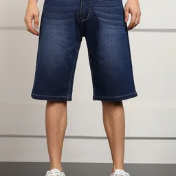 ANGERHOOD Men Loose Fit Denim Shorts-picture-13
