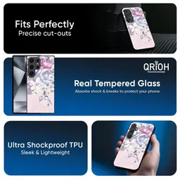 QRIOH Floral Printed Samsung Galaxy F16 5G Back Case Mobile Accessories-picture-14