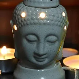 Kraftlik Handicrafts Electric Ceramic Aroma Oil Diffuser with Aroma Oil-50