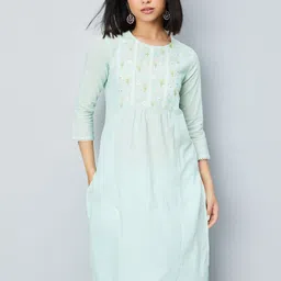 max Women Geometric Embroidered Anarkali Kurta-picture-56