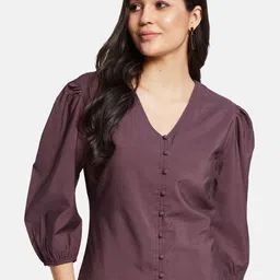 METTLE Puff Sleeve Cotton Top-picture-27