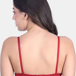 SKDREAMS Pack Of 2 Solid Full Coverage Bra image 5