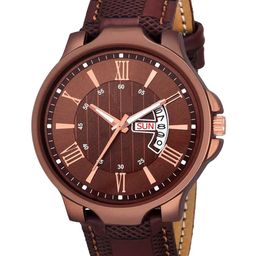 THE SHOPOHOLIC Men Dial & Leather Straps Analogue Watch EG-M-064-image-64