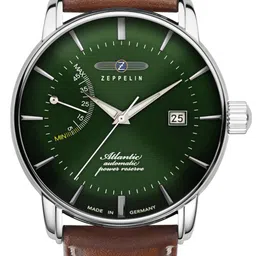 ZEPPELIN Men Dial & Leather Straps Analogue Multi Function Automatic Motion Powered Watch 84624 image 3