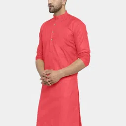 ANUJ FASHION Men Mandarin Collar Straight Kurta-picture-26