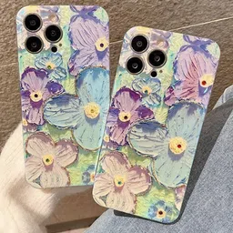 CASE CREATION Floral Printed iPhone 14 Back Case Mobile Accessories-30
