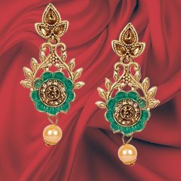 Anouk Floral Drop Earrings-47