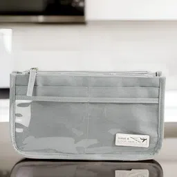 Aura Grey Set of 1 Water Resistant Makeup Organiser Organisers-48