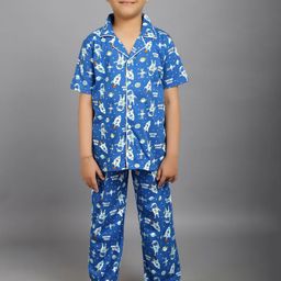 Ninos Dreams Boys Printed Night suit-image-58