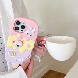 CASE CREATION Cartoon Characters Printed iPhone 16 Plus Back Case Mobile Accessories image 4