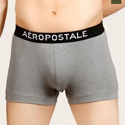 Aeropostale Pack of 2 Pure Cotton Breathable Trunks A_RTRK01-DFBG/GMEL-picture-11