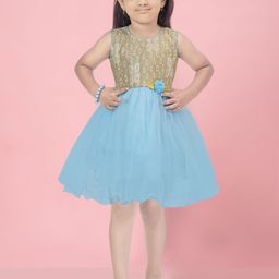 BAESD Net A-Line Dress-image-29