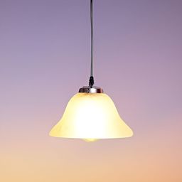 KINIS Modern and Unique Style Transparent Glass Quirky Ceiling Lamp-10