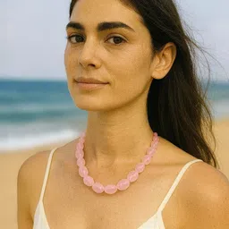 VANSHIKA JEWELS Women Pink Jewellery Set-picture-8