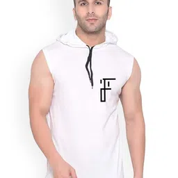 Fashnobic Volunteer Back Printed Hooded Gym Vest FB-106_W_Back_pt-155-image-3