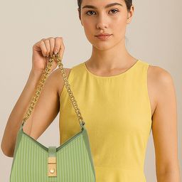 ESBEDA Women Striped Crossbody Sling Bag-image-62